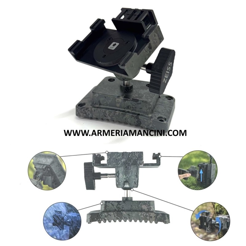 Zeiss Adattatore rotativo 3D per fototrappola Secacam