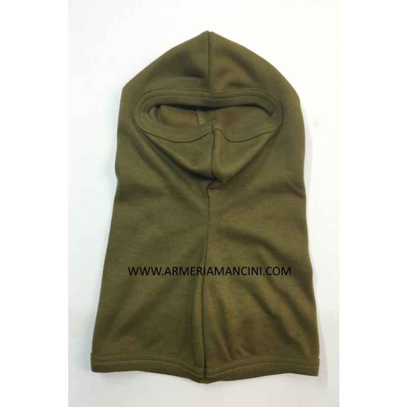 Balaclava In Cotone Colore Verde
