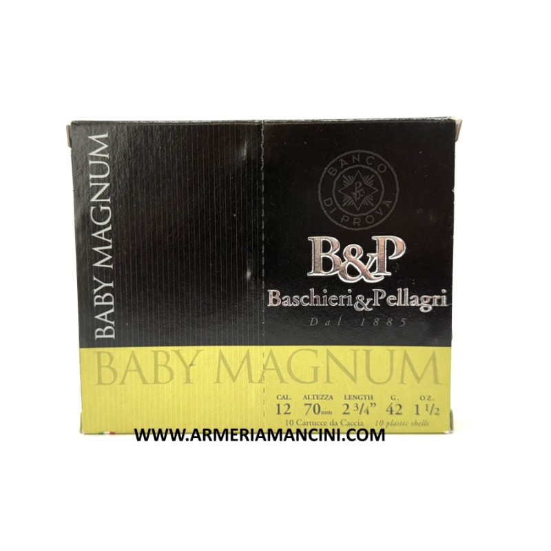Cartucce B&p M92s Baby Magnum Cal 12 Gr 42