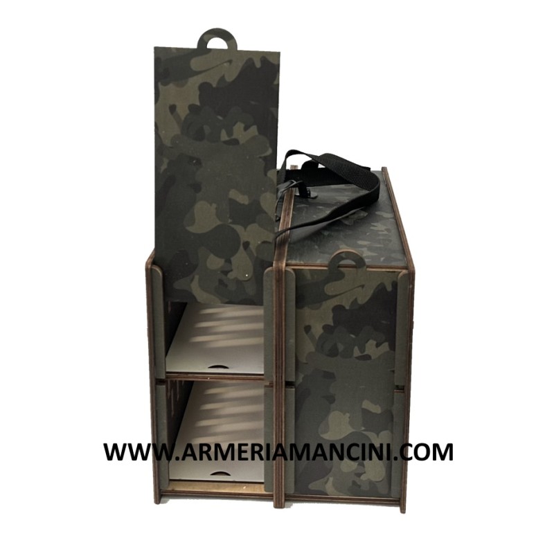 Cassetta Trasporto Piccioni 4 Posti Con Beverini