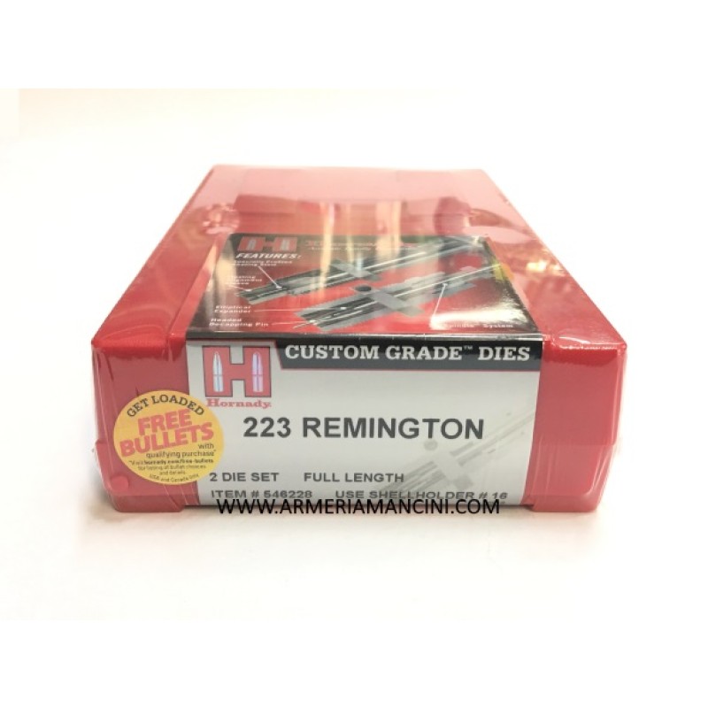 Die Hornady Serie Custom Grade FL Set 223 Remington