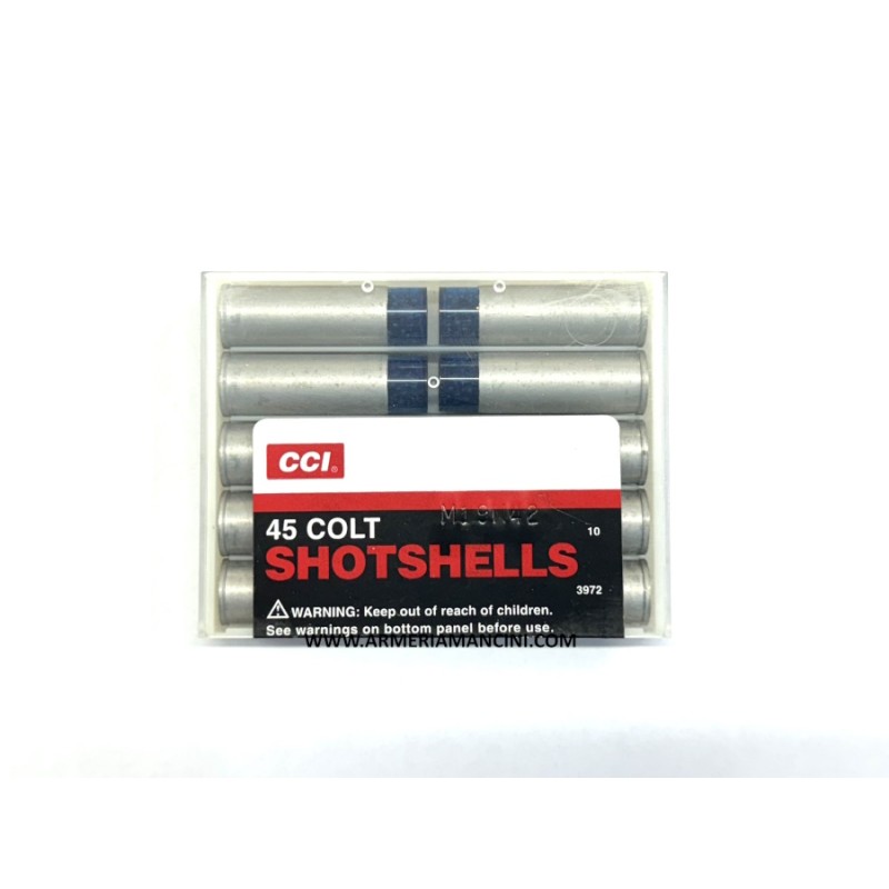 Munizioni Cci A Pallini Cal 45 Colt