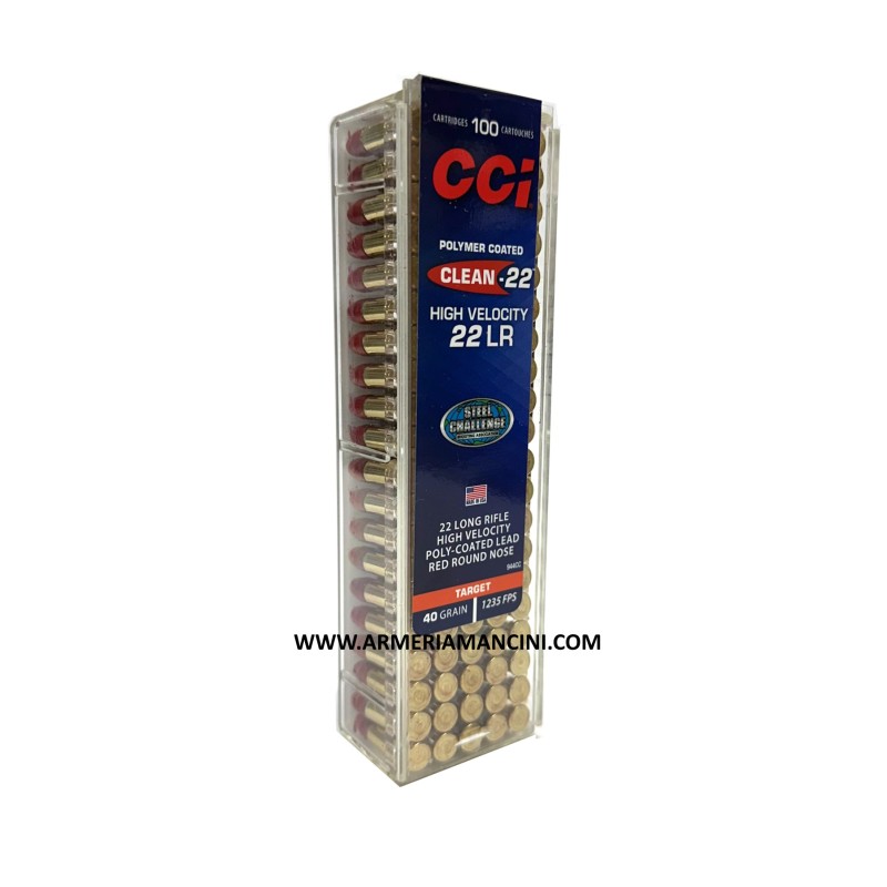 Munizioni Cci Target Cal 22lr Gr 40 Lrn Red