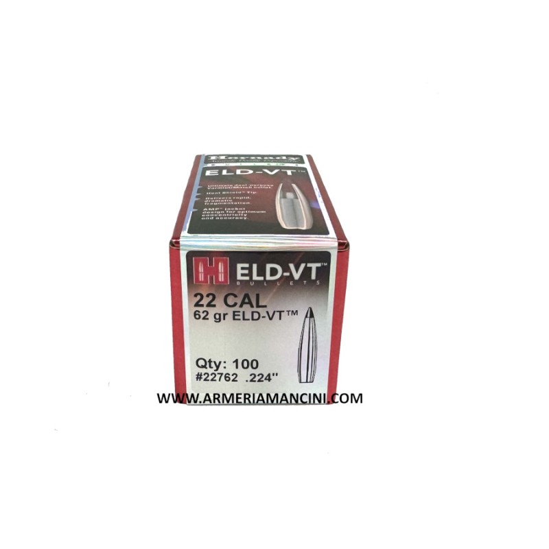 Palle Hornady Eld Vt Cal 22 Gr 62