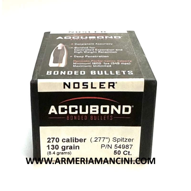 Palle Nosler Accubond Cal 270 Gr 130