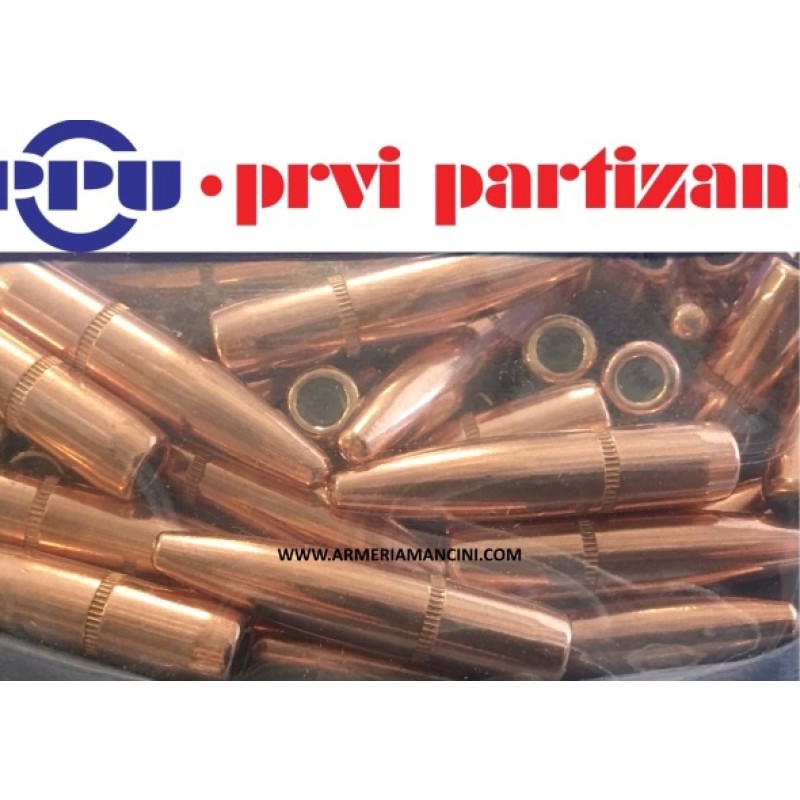 Palle Prvi Partizan Cal 6,5 Gr 139 Fmj Bt (.268'')