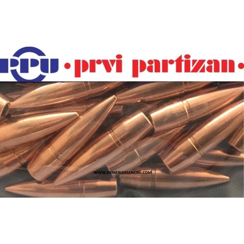 Palle Prvi Partizan Cal 8 Mm Gr 200 Fmjbt
