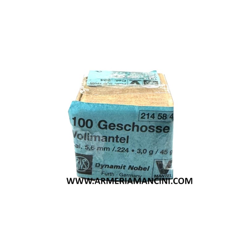 Palle Rws V Mantel Cal 22 Gr 45