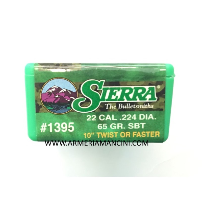 Palle Sierra Gameking Cal 22 Gr 65 Sbt