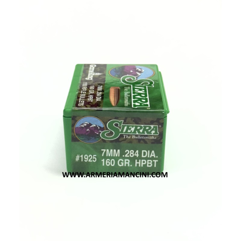 Palle Sierra Gameking Cal 7 Mm Gr 160 Hpbt