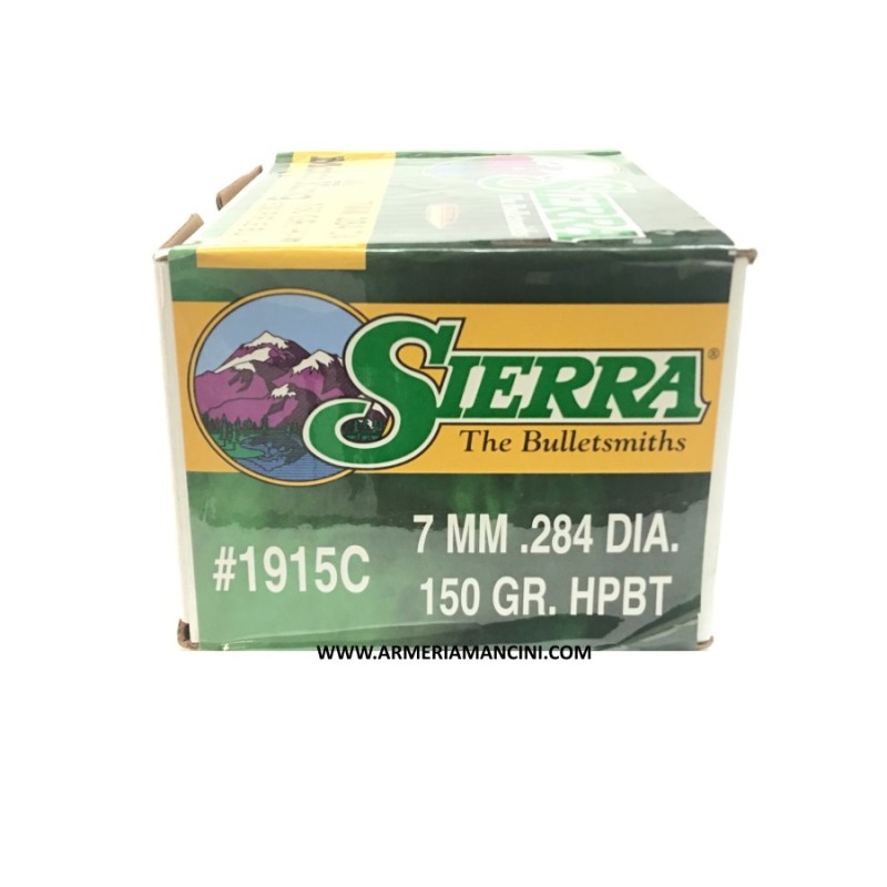 Palle Sierra Matchking Cal 7 Mm Gr 150 Hpbt Conf. Da 500