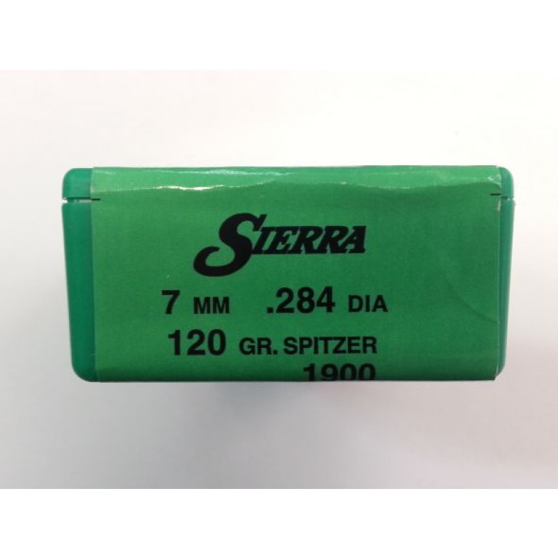 Palle Sierra Pro-hunter Cal 7 Mm Gr 120 Spitzer