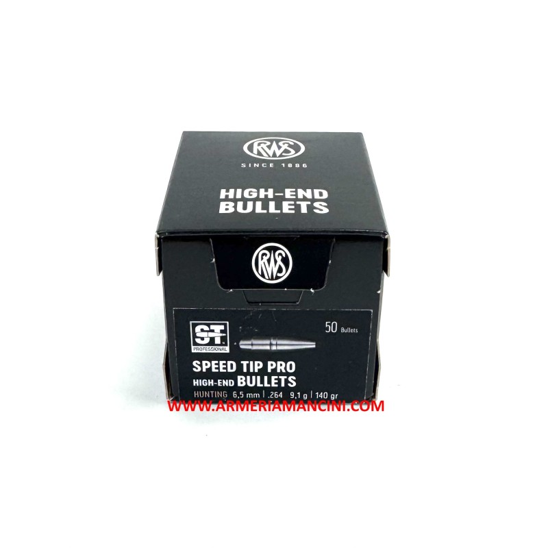 Palle Rws St Pro Cal 6,5 mm Gr 140 