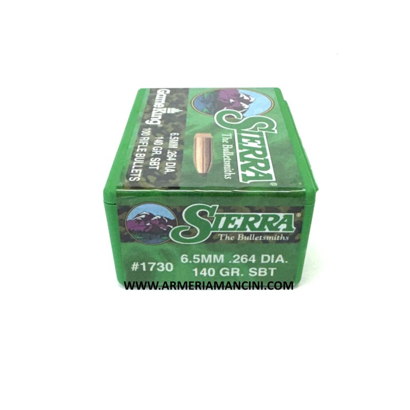Palle Sierra Gameking Cal 6,5 Mm Gr 140 Sbt