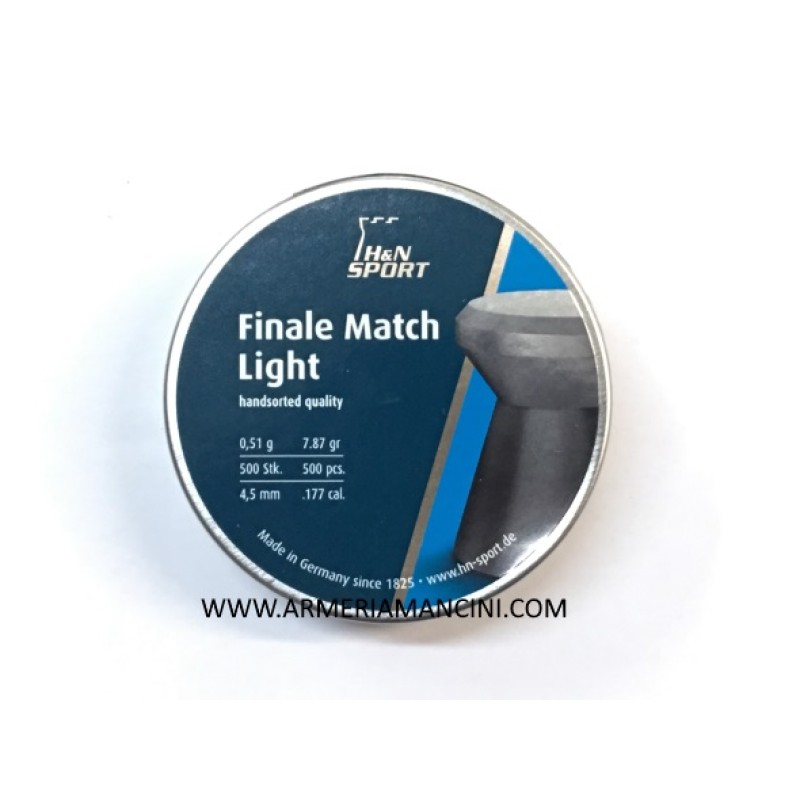 Pallini H&n Finale Match Light Cal 4,5 Mm