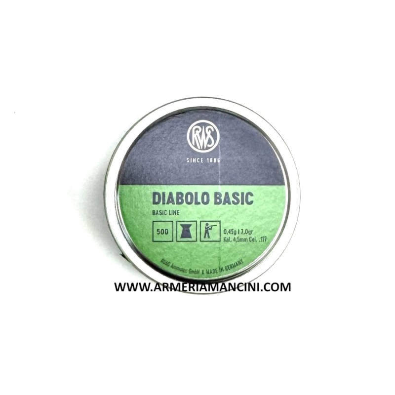 Pallini Rws Diabolo Basic Cal 4,5 Mm