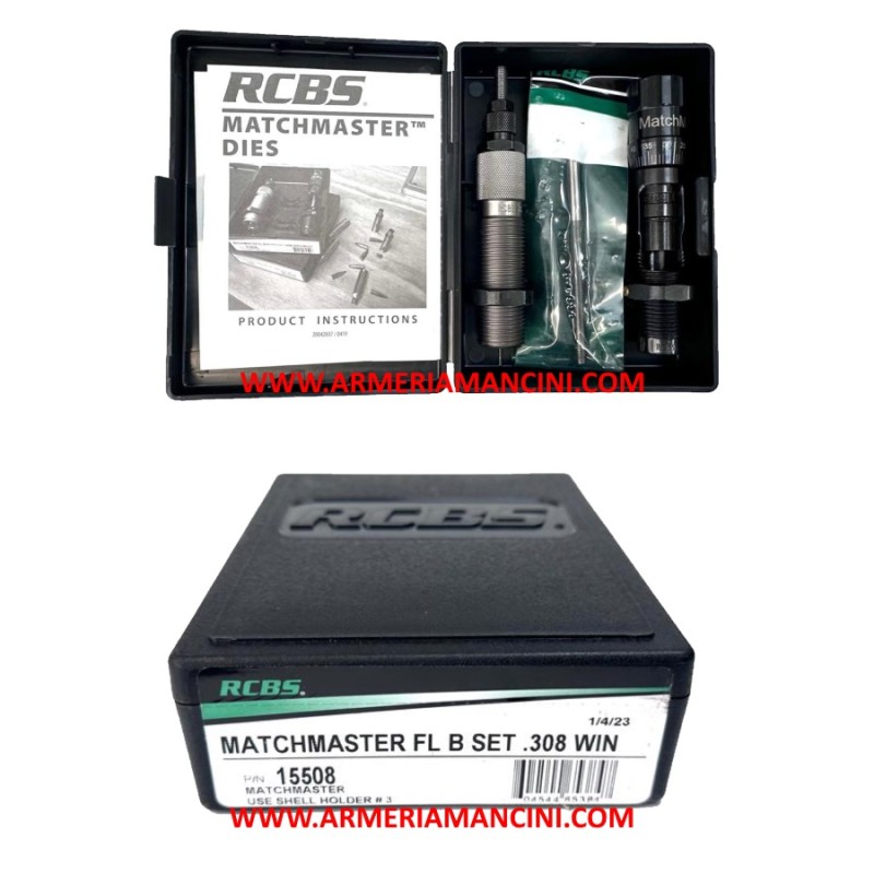 Rcbs Matchmaster Die Set Fl Bush Cal 308 Win
