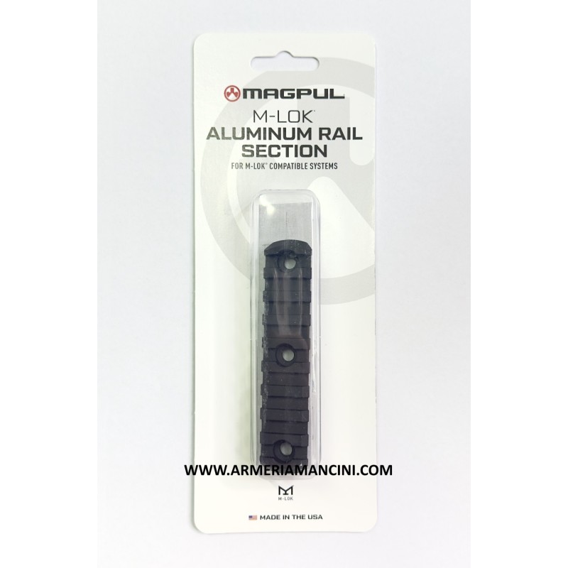 Slitta Picatinny In Alluminio Con Attacco M-lok 9 Slots