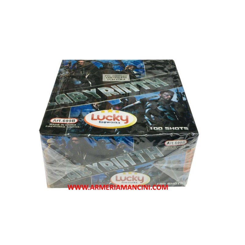 Spettacolo Batteria Labyrinth 100 Lanci