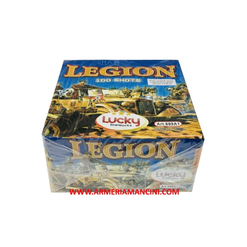 Spettacolo Batteria Legion 100 Lanci