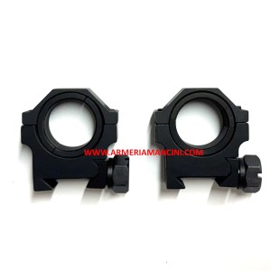 Anelli Da 30 Mm Per Slitte Picatinny Con Riduzione
