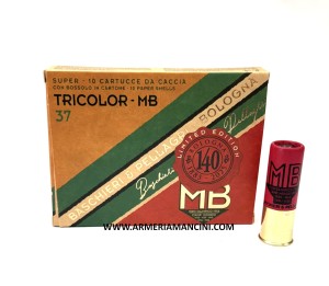 Cartucce B&p Tricolor Vintage Cal 12 Gr 37