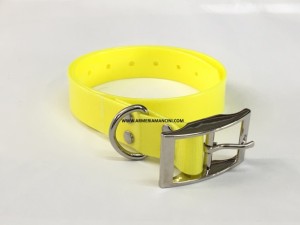 Collare Per Cane Alta Visibilita Giallo