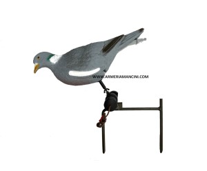 Colombaccio Motorizzato Simulante La Beccata A Terra