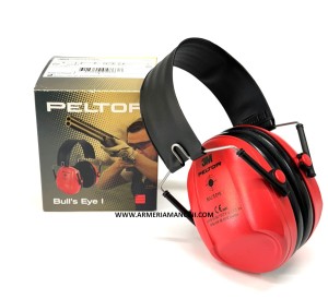 Cuffia Peltor Bull's Eye I Rossa