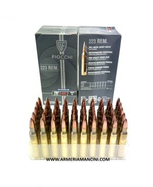 Munizioni Fiocchi Cal 223 Gr 62 Fmj