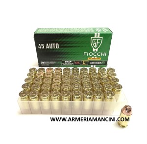 Munizioni Fiocchi Cal 45 ACP Gr 230 RNCP