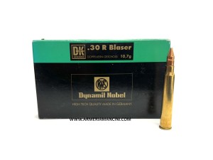 Munizioni Rws Cal 30r Blaser Gr 165 Dk