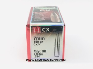 Palle Hornady Cx Cal 7 Mm Gr 150