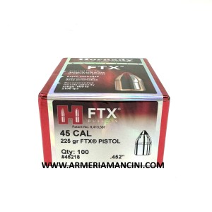Palle Hornady Ftx Pistol Cal 45 Gr 225