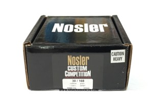 Palle Nosler Competition Cal 30 Gr 168 Hpbt C.1000