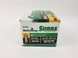 Palle Sierra Matchking Cal 30 Gr 169 Hpbt-cn Conf. Da 500