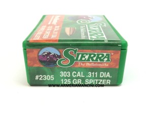 Palle Sierra Pro-hunter Cal 303 (311") Gr 125 Spitzer