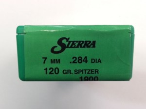 Palle Sierra Pro-hunter Cal 7 Mm Gr 120 Spitzer