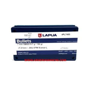 Palle Lapua Scenar-L Cal 7 mm Gr 150 Otm