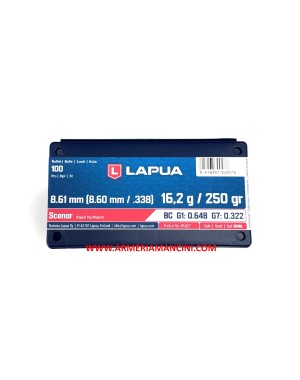Palle Lapua Scenar Cal 338 Gr 250 Otm