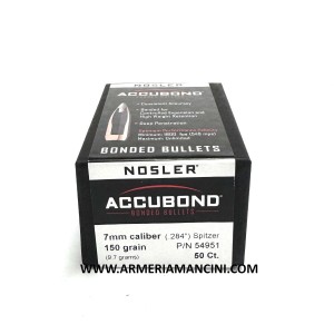 Palle Nosler Accubond cal 7 mm gr 150 SP