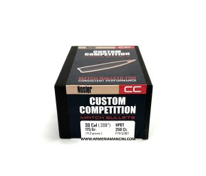 Palle Nosler Competition Cal 30 Gr 175 Hpbt Conf.250