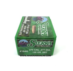 Palle Sierra Gameking Cal 270 Gr 150 SBT