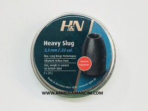 Pallini H&n Heavy Slug Hp Cal 5,5 .217 Gr 38