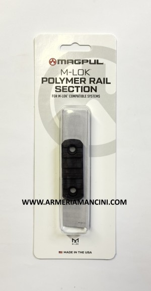 Slitta Picatinny In Polimero Con Attacco M-lok 5 Slots