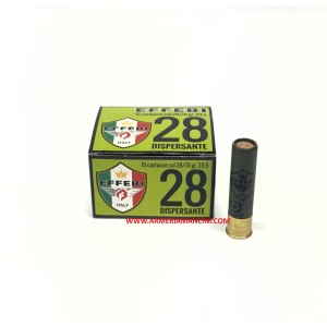 Cartucce Effebi Cal 28 Gr 23,5 Dispersante