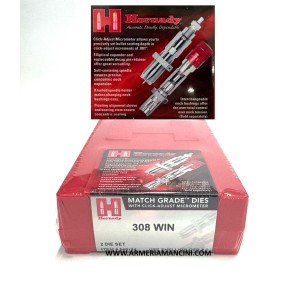Hornady Die Set Match Grade W.adj Micrometer 308 Win 