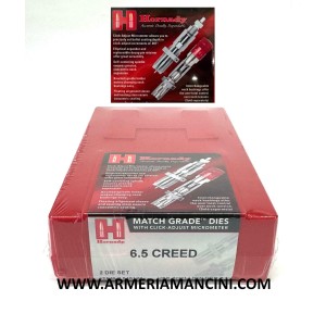 Hornady Die Set Match Grade Adjust Micrometer 6,5 Creedmoor 