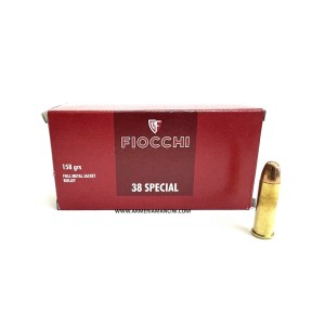 Munizioni Fiocchi Cal 38 Spl Gr 158 Fmj