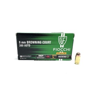 Munizioni Fiocchi Cal 380 Auto Gr 100 Rncp